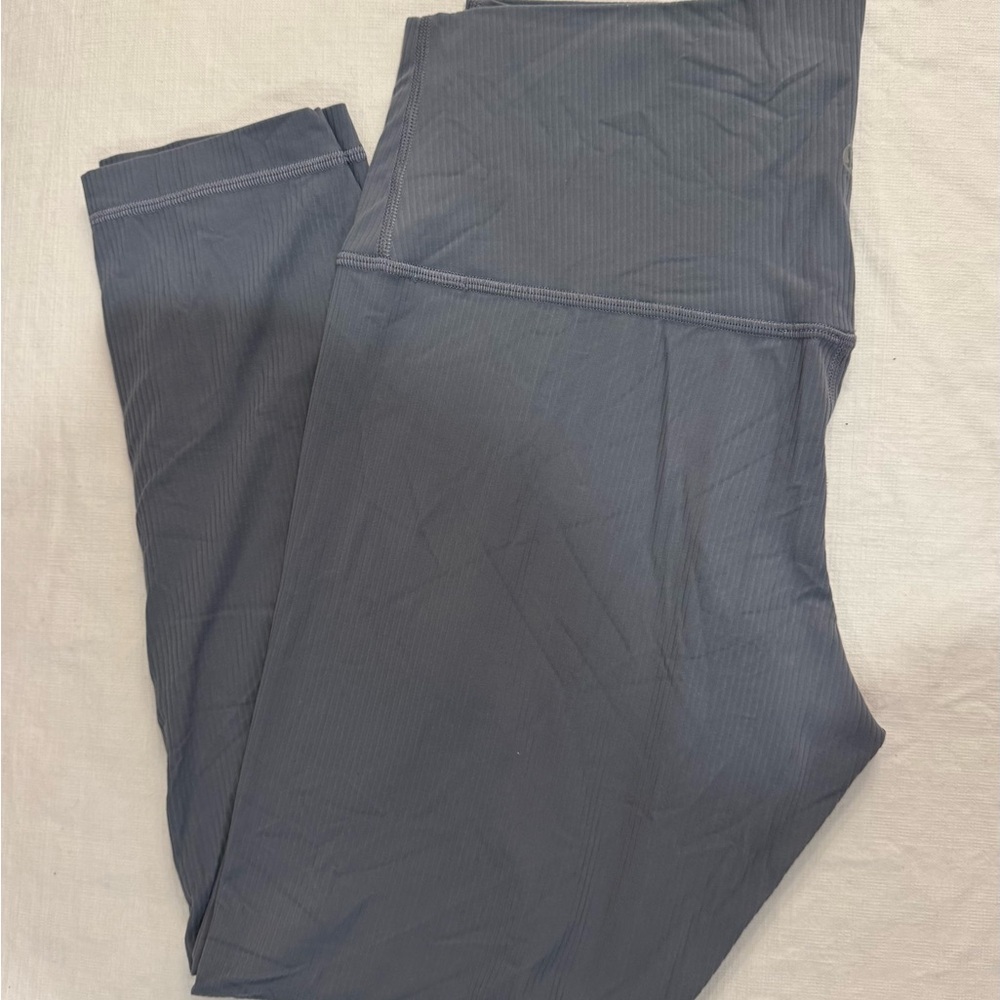 lululemon align Ribbed HR Leggings 12 Belgian Blue